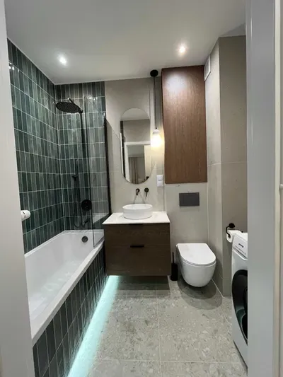 Pierwszy najem! Nowoczesne, umeblowane 2-pokoje (41,36 m²) + parking | Złocień, ul. Czeczów | Gotowe do wprowadzenia! - miniatura 4