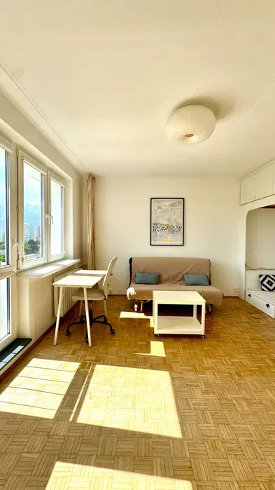 KAWALERKA z osobną kuchnią i pięknym widokiem + piwnica - Wilanów-Sadyba 28 m² - od 01.12.2026- English friendly - miniatura 2