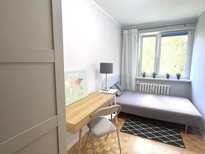 Pokój dla dziewczyny | Ursynów Metro Natolin SGGW SGH - wolne od zaraz są dwa pokoje w 3 pok. mieszkaniu !!