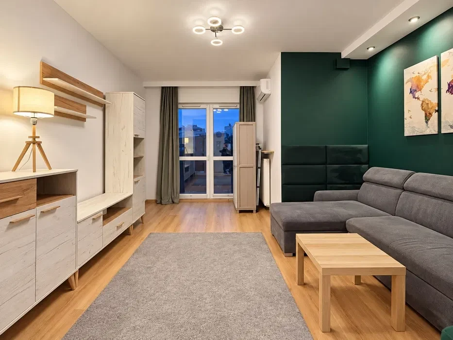 Balkon | Garaż | Klimatyzacja | Metro Młociny | Ochrona 24/7 - 1/8