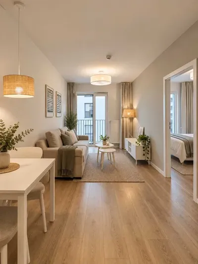 ZABŁOCIE ALL-INCLUSIVE! 2 pokoje | Balkon | Kino i Coworking w budynku | Pet-friendly