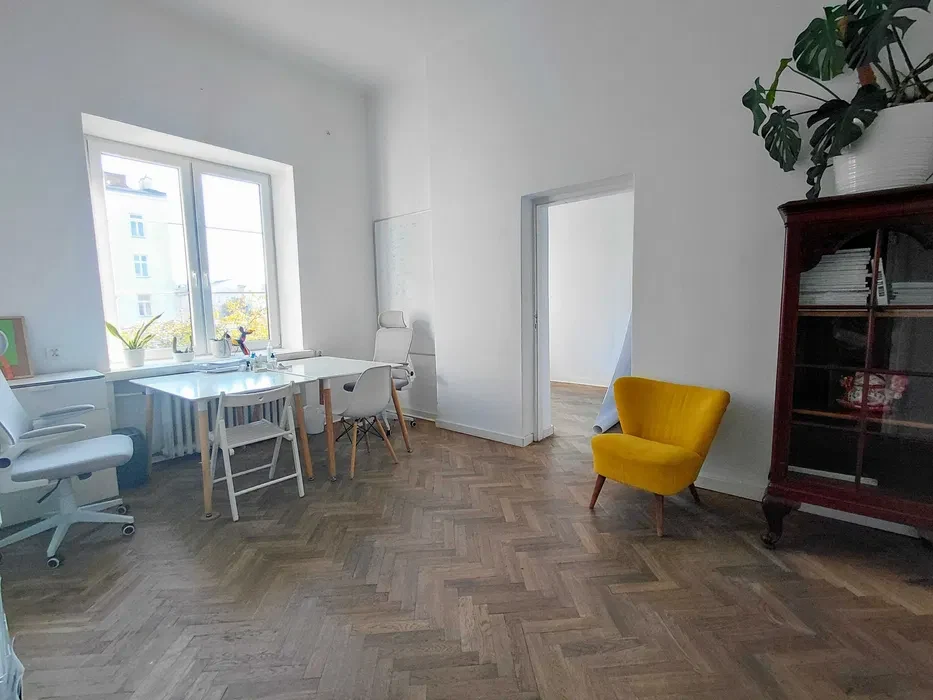 biuro / mieszkanie na wynajem ulica Nowy Świat - pokoje + kuchnia 50 m - 1/6