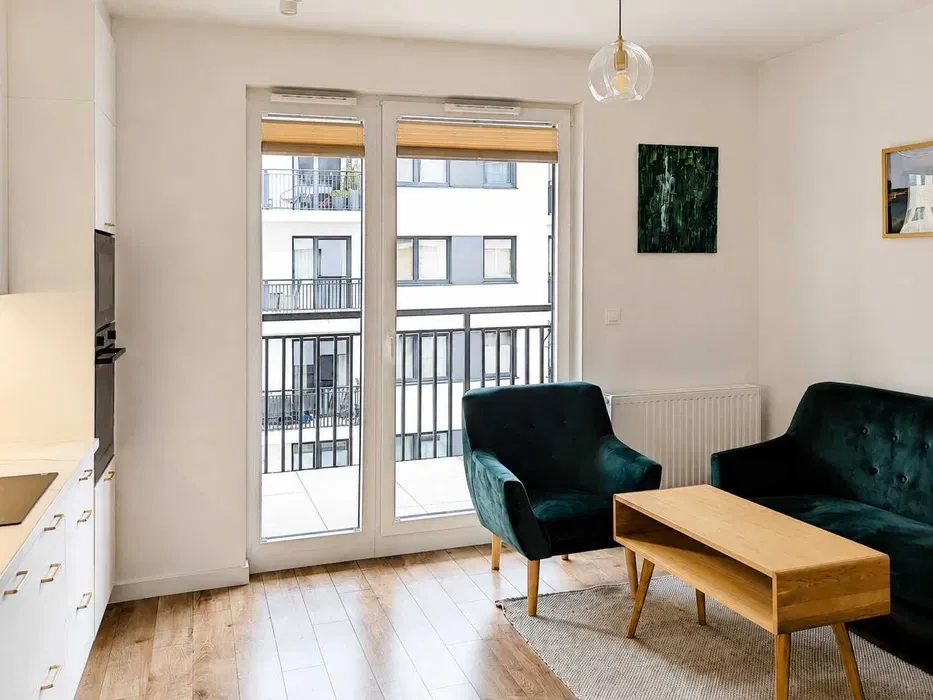 Nowoczesne 2-pokojowe mieszkanie ze smart home, balkonem i miejscem garażowym | 37 m² | Jeżyce - 1/8