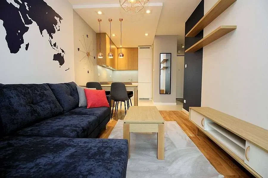 ul.LUBELSKA / 2 pokoje z aneksem / stylowe / 12 piętro / duży balkon / blisko centrum - 1/8