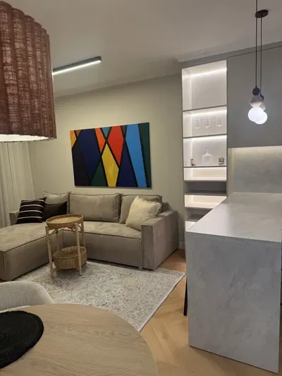 Hi Mokotów | 42 m² | Balkon 12 m² | Garaż i komórka lokatorska | Pierwszy najemca