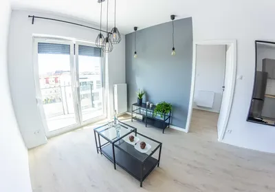 Na wynajem nowoczesne 2 pok.45m2 z miejscem postojowym ul. Dmowskiego 109A dzielnica Górczyn - miniatura 3