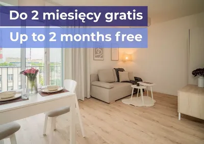 Nowe Studio z oddzielną sypialnią | 13 piętro| Media All In |Od zaraz! - miniatura 2