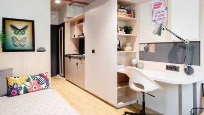 (No deposit or commission!) Studio apartment at Student Depot Wilanowska (for one person) - miniatura 3