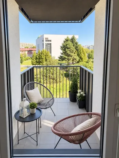 Avia Orlińskiego 9d / studio / kawalerka / 30m2 / osobna sypialnia / balkon - miniatura 5