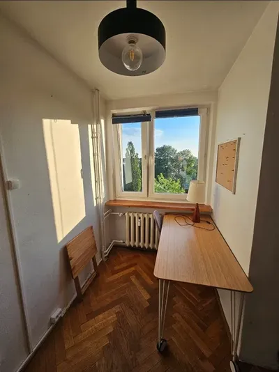 Mieszkanie 38m / 2 pokoje/kawalerka ul. Bruna 30 balkon widok na Park Pole Mokotowskie duża piwnica blisko SGH - miniatura 5