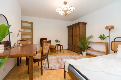 Pokój dwuosobowy w stylu vintage - idealny dla pary, ul. Noskowskiego - miniatura 3