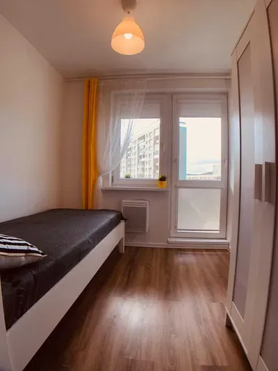 Pokój z balkonem Gdańsk Żabianka obok SKM - miniatura 2