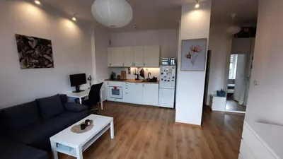 Wynajmę ładne, 2 pokojowe mieszkanie, blisko metra, piwnica w cenie najmu, Bielany Warszawa - miniatura 2