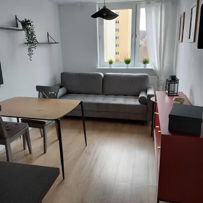 Kawalerka Gdańsk Leczkowa duża przestrzeń i przedsionek na galerii, pralka i suszarka dobre wyposażenie wynajmę - miniatura 2