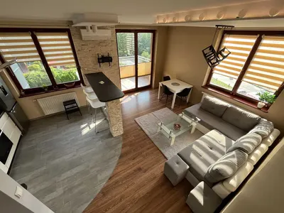 Mieszkanie najem ul. Piltza - Ruczaj, 61 m2, 3 pokoje, klima, garaż, balkon, od właściciela, Czerwone Maki, Kampus UJ, południe Krakowa, od zaraz