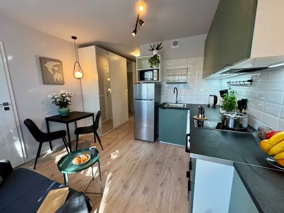 NOWE dwupokojowe wyposażone mieszkanie z balkonem - Warszawa, ul. Bartłomieja - 1/10