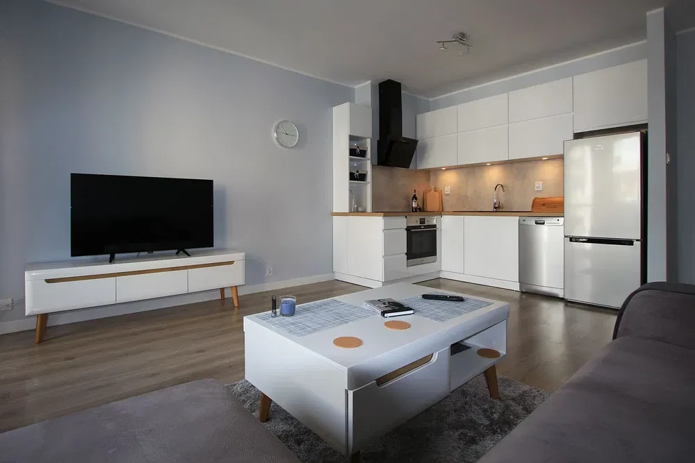 Mieszkanie 2 pokoje 46 m2 Gdynia Fikakowo | 1 Piętro, umeblowane, piwnica | Wynajem na długi termin - 1/8