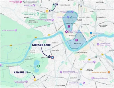 Mieszkanie na wynajem od właściciela | 2 pokojowe | Kapelanka | ok 1800zł/os ze wszystkim | od 1 października