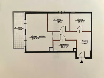 Mieszkanie na wynajem 61 m^2 Wawer - miniatura 4