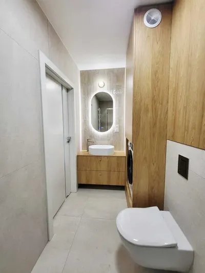 Nowoczesne studio 40 m² | Wieża Jeżyce (2026 r.) | Strefa coworkingowa - miniatura 2