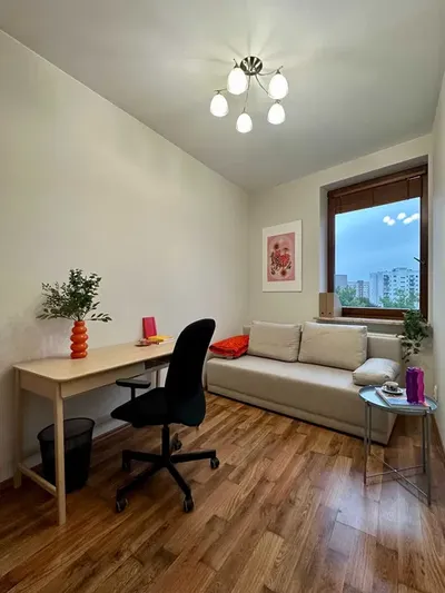 Słoneczne 3-pokojowe mieszkanie 58 m² | Stegny | winda, balkon, miejsce parkingowe - miniatura 5