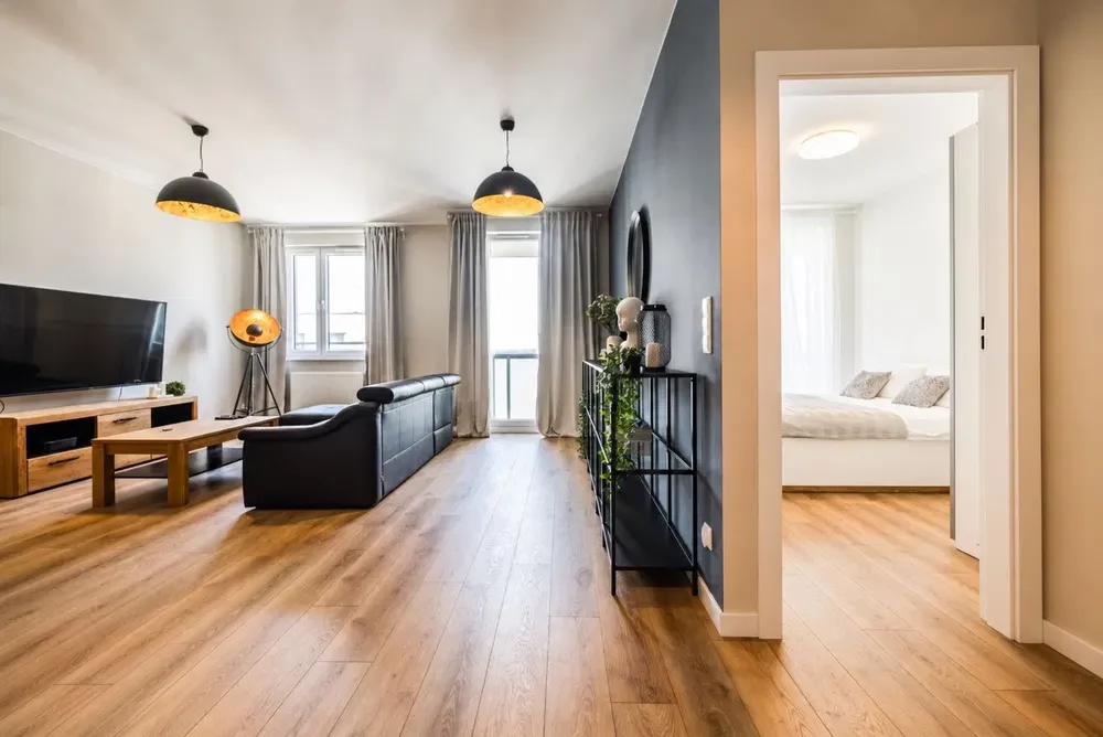 Mieszkanie 2 pokoje z balkonem | Grzegórzki, Art City | Ostatnie Piętro | 52 m² - 1/8