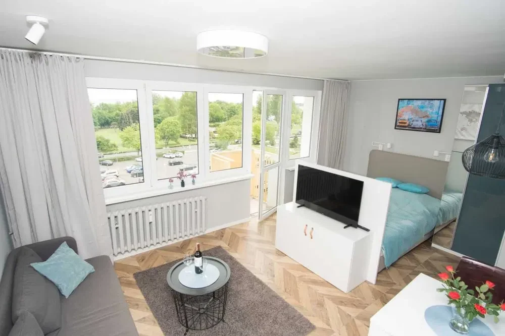 Nowoczesny apartament przy Skwerze Kościuszki | widok na morze | 30 m² - 1/7