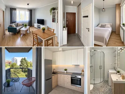 Avia Orlińskiego 9d / studio / kawalerka / 30m2 / osobna sypialnia / balkon - miniatura 2