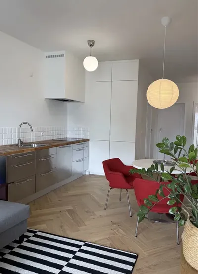 Nowy Apartament 3 pokoje 55m2 Praga Południe Jana Nowaka Jeziorańskiego Warszawa Garaż Pełne Wyposażenie - miniatura 2