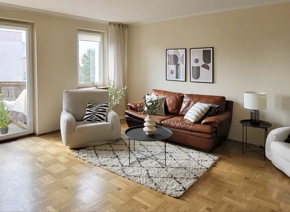 Julianów | Przytulne 94 m² | 4 pokoje | Duży balkon | Obok parku | Małe pieski mile widziane - 1/25