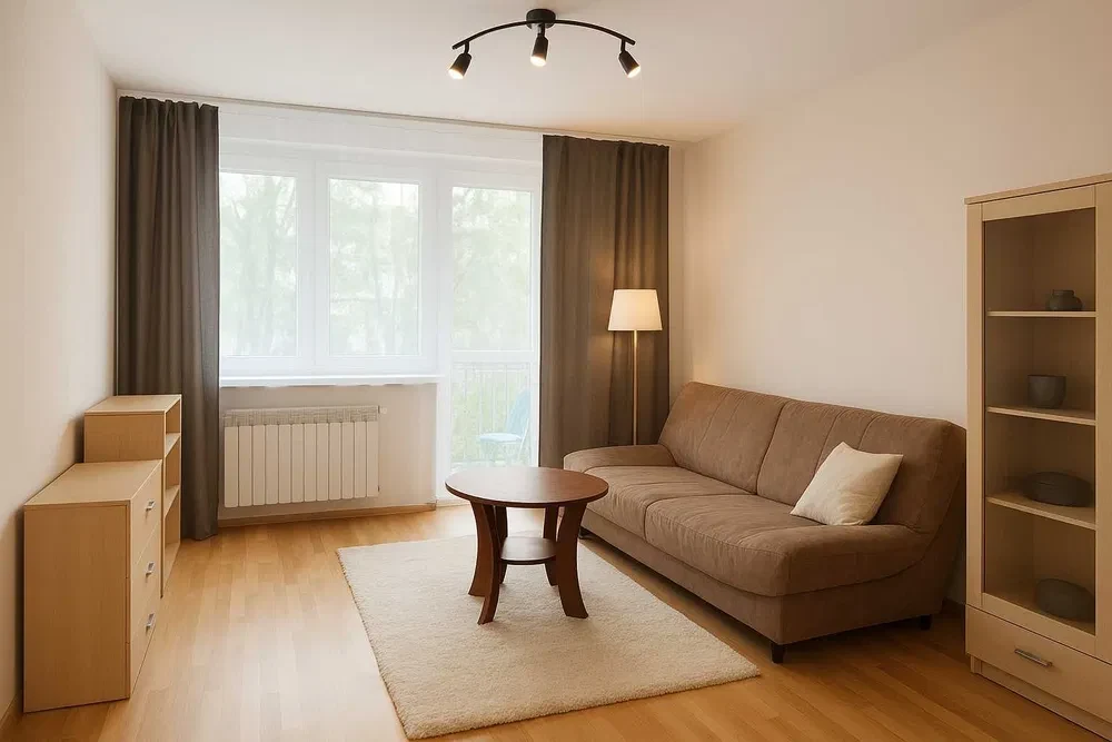 3 pokoje Ochota, blisko WUM, wolne od 1 października, bezpośrednio - 1/6