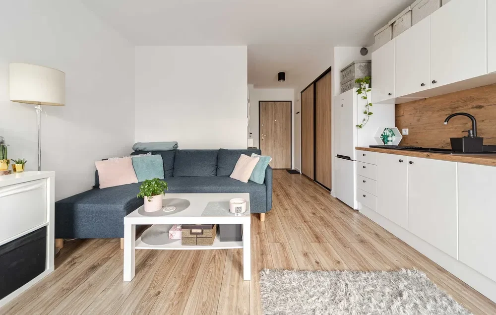 Kawalerka 25,55 m² z balkonem i miejscem parkingowym – Gdańsk Południe, ul. Wielkopolska 38 - 1/6