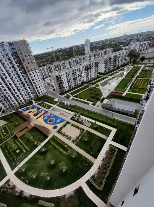 Mieszkanie Letnica 15 piętro Garaż Loggia Widok - 1/8