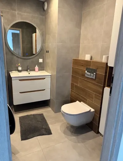Nowoczesne mieszkanie 2 pokoje i salon z aneksem kuchennym, 54,5m2, ulica Nowowarszawska 130. - miniatura 5