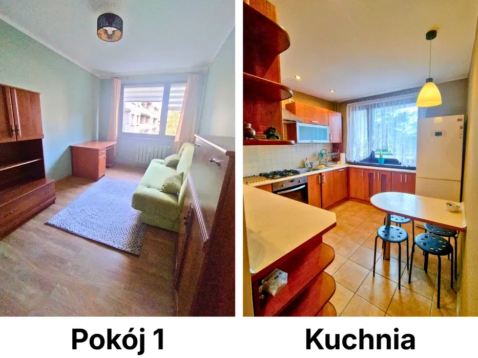 3-pokojowe mieszkanie z balkonem na wynajem | Gądów Mały, Wrocław - 1/8