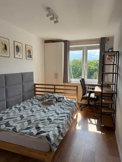 Mieszkanie na wynajem Powiśle | 2 pokoje | balkon na park | możliwość parkowania na posesji - miniatura 4