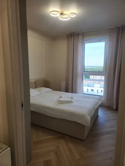 Piękne 2 pokojowe mieszkanie w nowym apartamentowcu Maratońska 49C klimatyzacja, bezpośrednio - miniatura 4