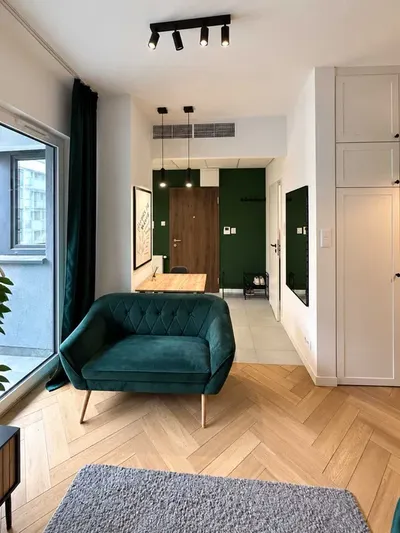 Studio apartament z łóżkiem | blisko centrum | klimatyzacja | balkon - miniatura 3