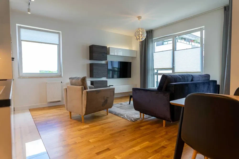Super apartament 3pok Szurmana od 15.11 - garaż taras klima wysoki standard - 1/8