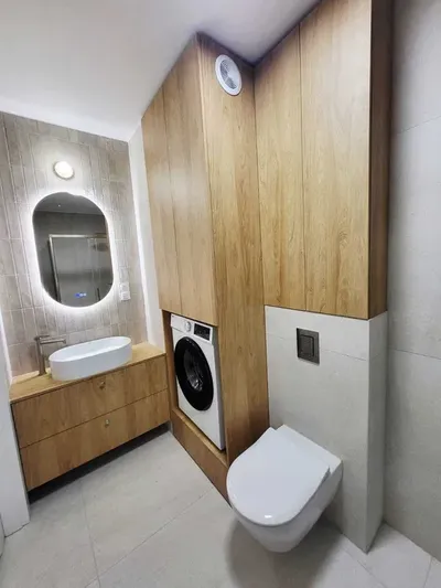Nowoczesne studio 40 m² | Wieża Jeżyce (2026 r.) | Strefa coworkingowa - miniatura 5