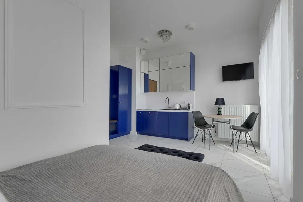 Nowoczesne Studio w pełni wyposażone w centrum z siłownią | 22 m² | Gdańsk | Dostępne od 1 października - 1/8