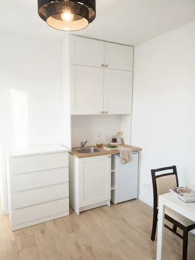 Przytulny Pokój Room Kімната z prywatnym aneksem i balkonem (ul. Jutrzenki)