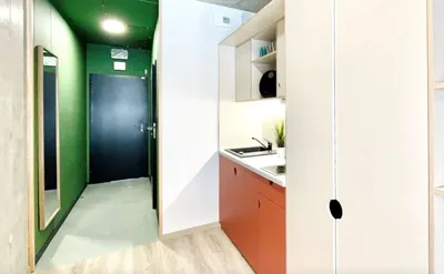 Studio w Student Depot od 1 października–2650zł ze wszystkim dla mężczyzny/Studio at Student Depot from October 1st–2650 PLN all-inclusive–male tenant - miniatura 2