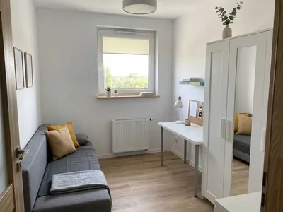 Bezpośrednio funkcjonalne 2-pokojowe mieszkanie 38 m² | Niski czynsz administracyjny | Widok na zieleń | Blisko Quattro, Comarch, AWF i PK - miniatura 2