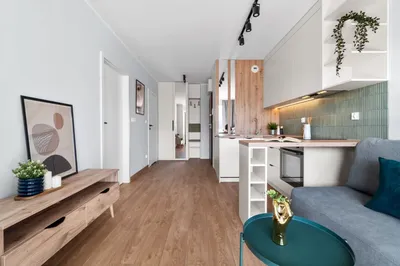 PIERWSZY NAJEM - Piękne 2-pokojowe mieszkanie z balkonem w centrum/Piwna/pl. Grunwaldzki/Politechnika/Uniwersytet Wrocławski - miniatura 4