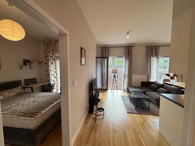 2 pokoje, 40 m², loggia, widne, wysokość 2,90 m | Grodzieńska 19, blisko metra Szwedzka, nowoczesne budownictwo - miniatura 4