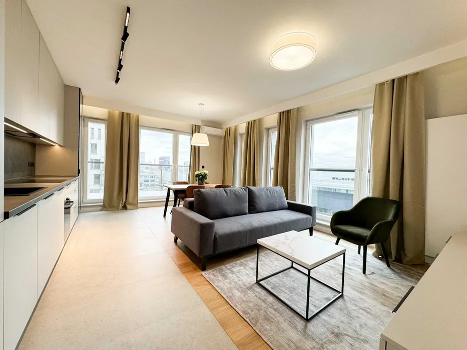Wyjątkowy apartament 76 m² | Sokolska 30 Towers | 3 pokoje | 2 łazienki | 2 miejsca parkingowe - 1/8