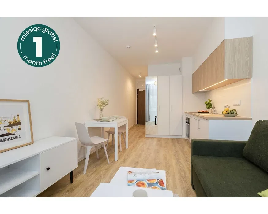 Studio 21 m² blisko Promenady | WIFI w cenie! Bez prowizji | Dla studenta - 1/7