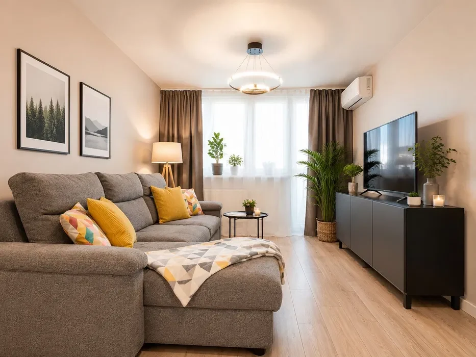 Katowice ul. Komfortowe 2-pokojowe mieszkanie z balkonem i miejscem parkingowym w centrum miasta - 1/8