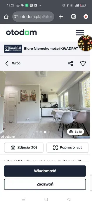 Wynajmę kawalerkę LSM Leonarda blisko Leclerca